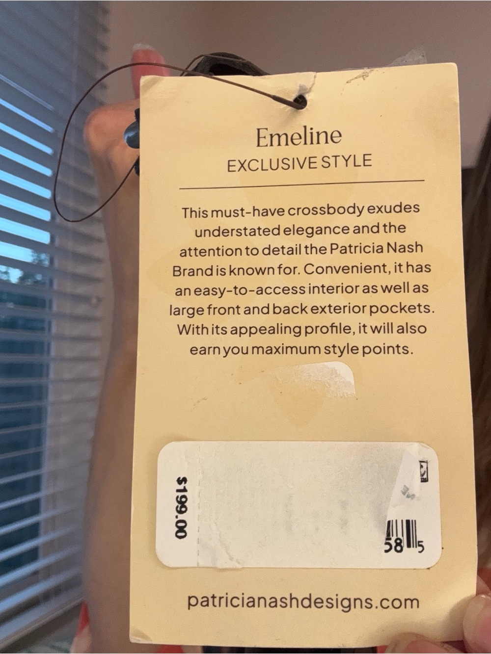 Patricia Nash Emeline Crossbody NEW - Picture 4 of 15